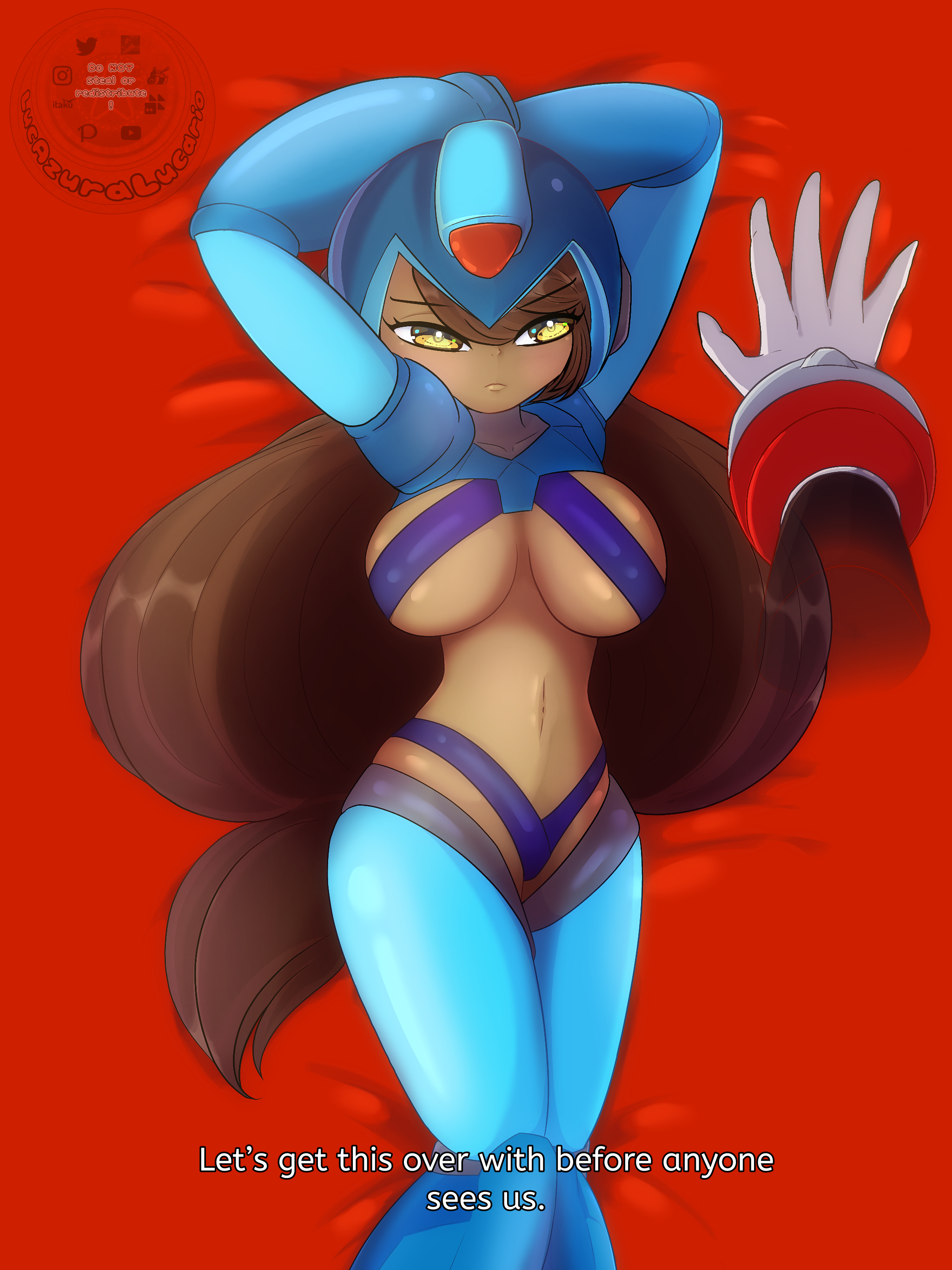 Spider Octopus as Mega Man X